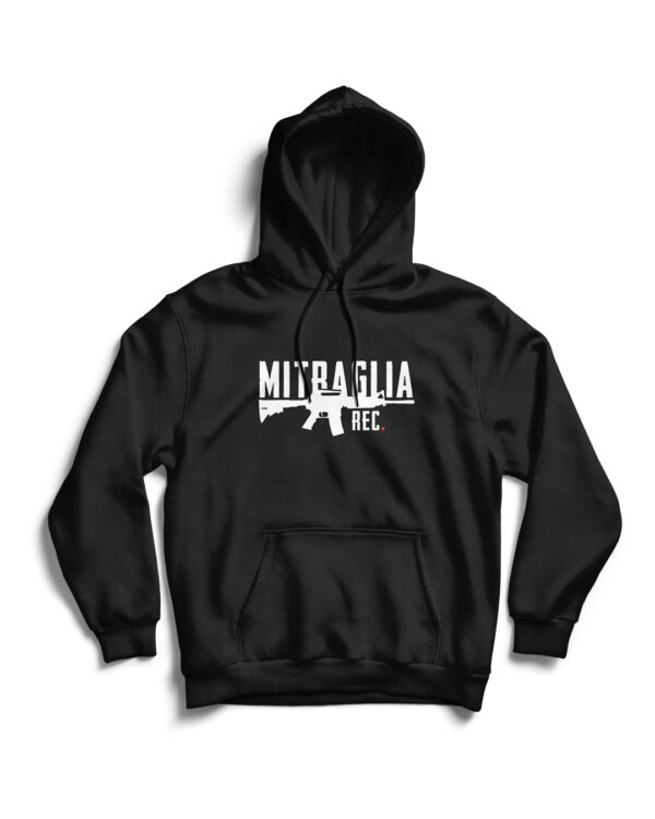 Mitraglia Rec. - Official Black Hoodie