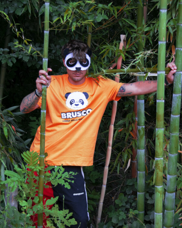 Brusco - L'Erba della Giovinezza, Official T-Shirt, Orange Version